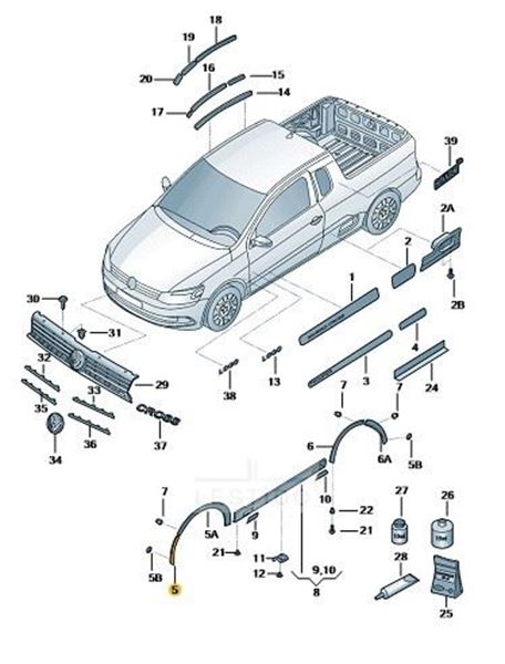 Imagen de MARCO CUBIERTA DEL PARACHOQUES IZQ. DEL.