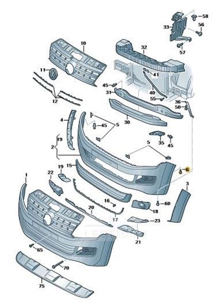 Imagen de TORNILLO HEXAGONAL (COMB.) AUTOFRENANTE