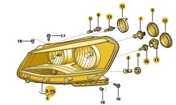 Imagen de FARO HALOGENO IZQ.