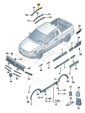 Imagen de LISTON ADORNO TECHO IZQ. SUP.