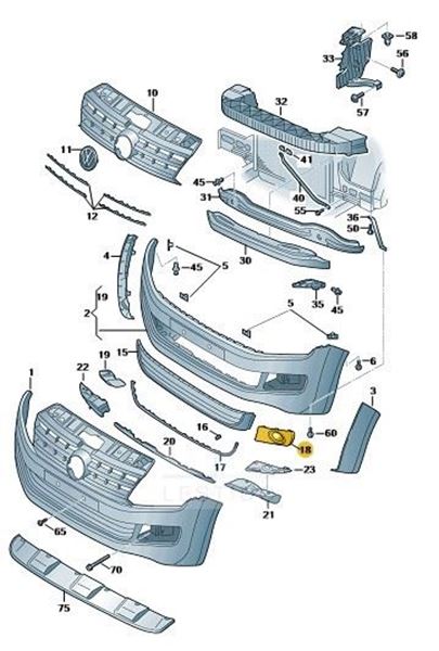 Imagen de CUBIERTA P.FAROS ANTINIEBLA P.VEHICULOS