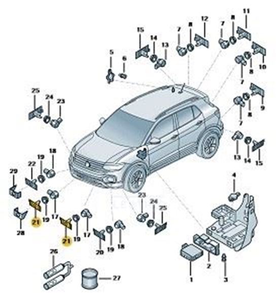 Imagen de SOPORTE SENSOR TCR 24