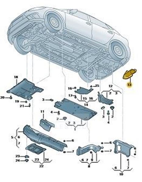 Imagen de PLASTICO DEFLECTOR TRAS IZQ TCR 24