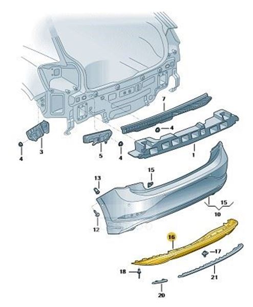 Imagen de DIFUSOR TRASERO