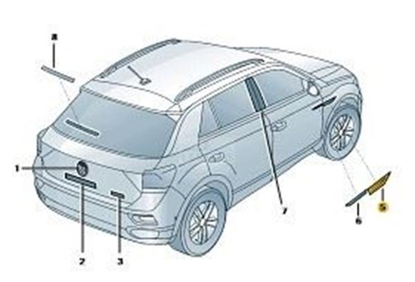 Imagen de PLACA CROMO DER. TCR 24