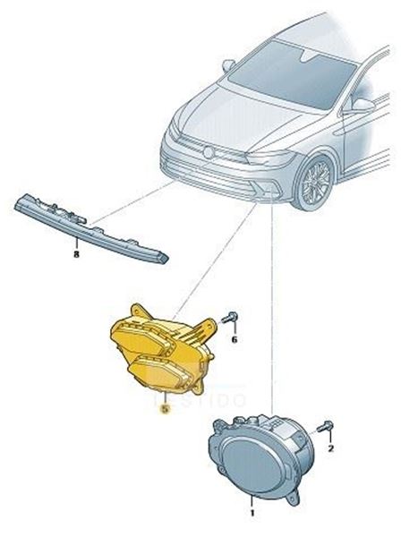 Imagen de LAMPARA LED IZQ.