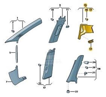 Imagen de REVESTIMIENTO COLUMNA C DER. TCR 24