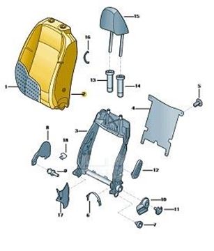 Imagen de TAPIZADO DE RESPALDO TCR 24