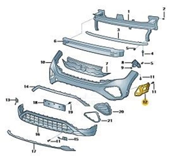 Imagen de MARCO APOYO DER. TCR 24