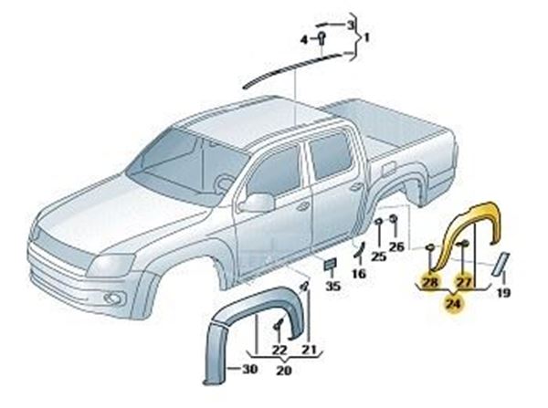 Imagen de CUBIERTA RUEDA DER. TRAS.
