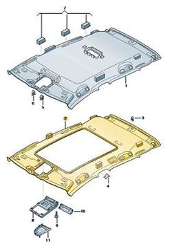 Imagen de TAPIZADO DE TECHO TCR 24