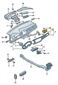Imagen de DIFUSOR DE AIRE DER.