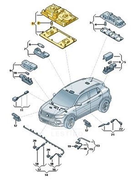 Imagen de LUZ PLAFOND TCR 24