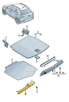 Imagen de MOLDURA TAPA BAUL TCR 24