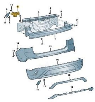 Imagen de SOPORTE PARAGOLPE TRAS. DER. TCR 24