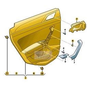 Imagen de TAPIZADO PUERTA TRAS. IZQ. TCR 24