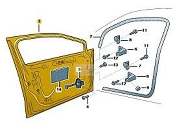 Imagen de PUERTA DEL. IZQ. TCR 24