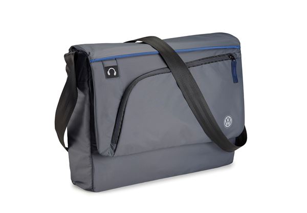 Imagen de BOLSO DEPORTIVO PLEGABLE AZUL NEW VW