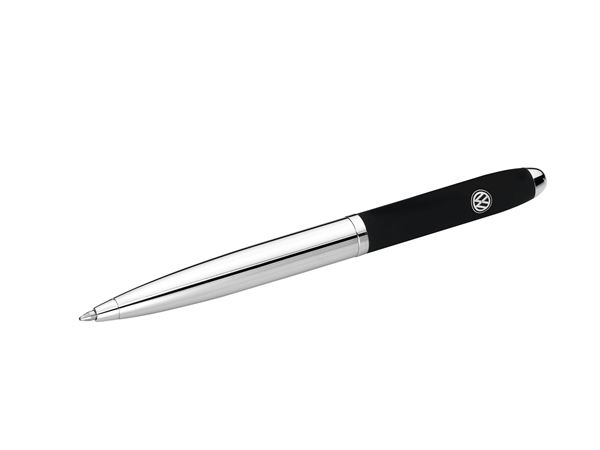 Imagen de BOLIGRAFO SENATOR CROMO/NEGRO VW