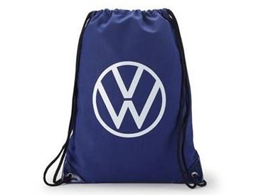 Imagen de BOLSO DEPORTIVO PLEGABLE AZUL NEW VW