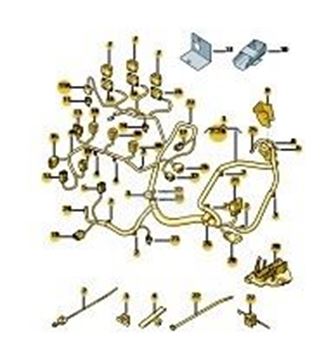 Imagen de JUEGO DE CABLES P. MOTOR Y ALTERNADOR