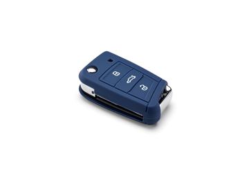 Imagen de CUBIERTA LLAVE COLOR AZUL COLECC. VW