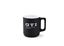 Imagen de TAZA CERAMICA NEGRO MATE COLECC. GTI