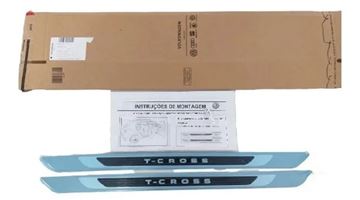 Imagen de JGO PROTECTOR ZOCALO CROMO T-CROSS