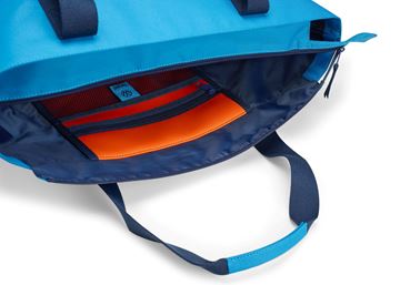 Imagen de BOLSA DE PLATA AZUL CLARO <HERITAGE>