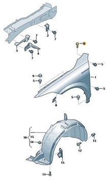 Imagen de TORNILLO HEXAGONAL (COMBINADO) M5X20
