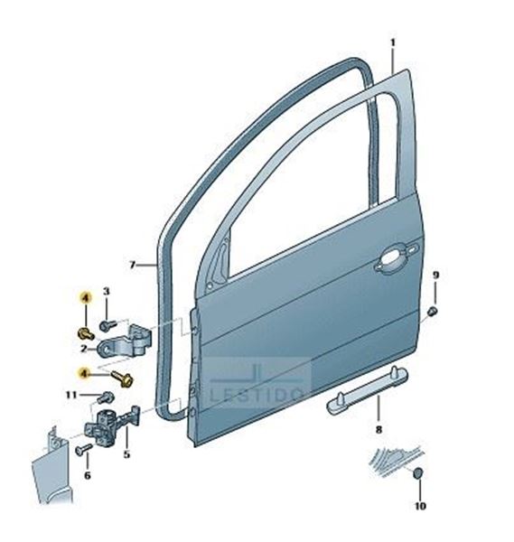 Imagen de TORNILLO HEXAGONAL M8X22