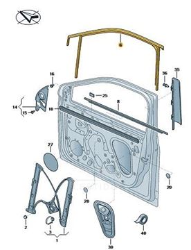 Imagen de GUIA VENTANILLA IZQ.
