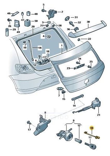 Imagen de MICRO-CONMUTADOR COMPARTIMENTO DE CARGA